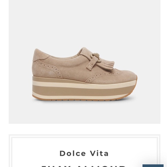 NWB Dolce Vita Jhax Almond Suede size 8.5 - Picture 2 of 8